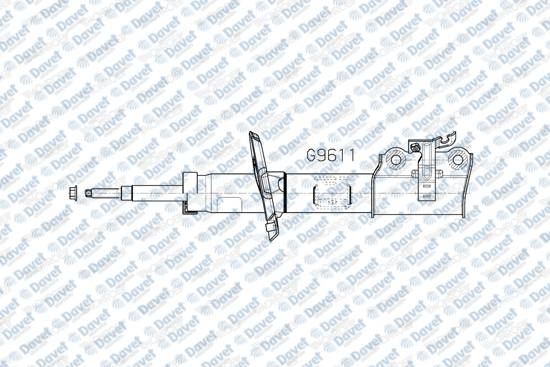 MONROE G9611 On Amortisor Sag Gazli Kia Picanto 17>